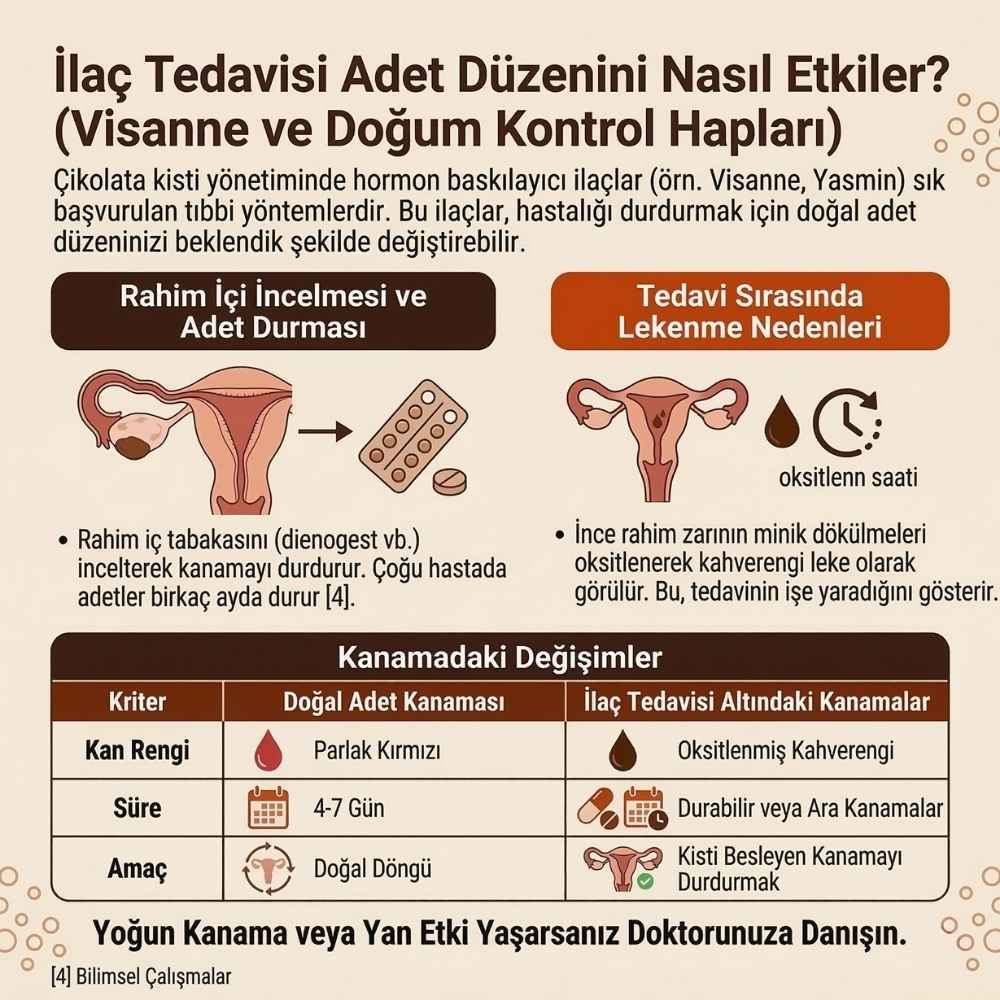 Çikolata kisti ne gibi rahatsızlıklar verir