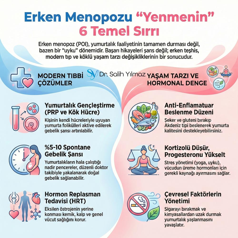 Erken menopoz Tedavisi