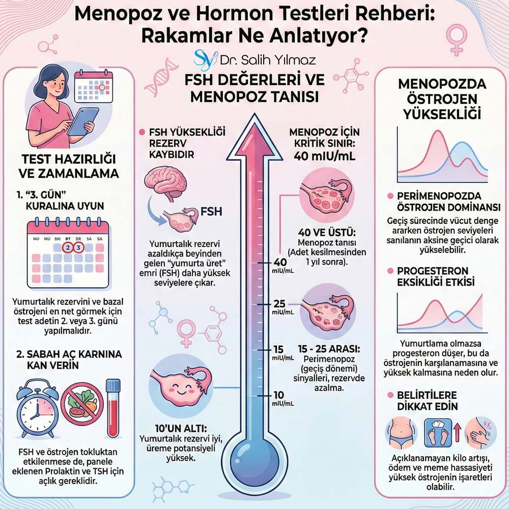 50 yaşında FSH Kaç Olmalı